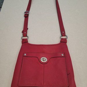 Red Coach Crossbody Purse